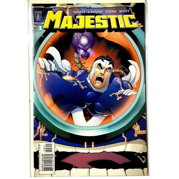 Majestic #3, May 2005, DC/Wildstorm NM 9.4, - Picture 2 of 4